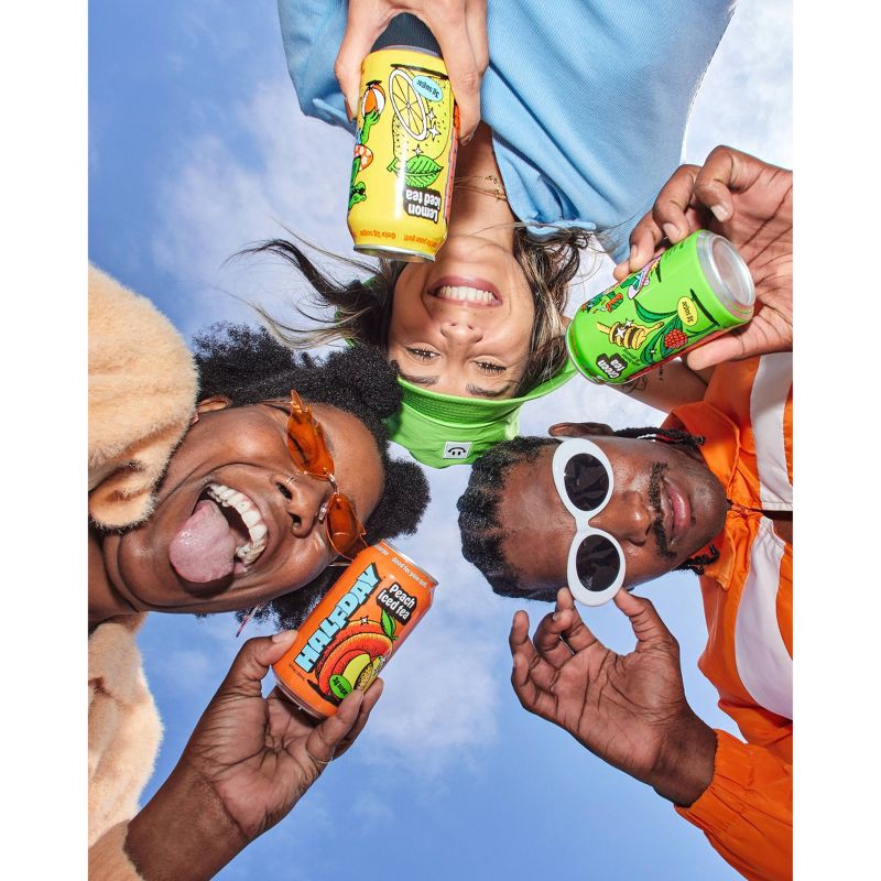 slide 4 of 10, Halfday Iced Tea Halfday Lemon Black Iced Tea - 12 fl oz Can, 12 fl oz