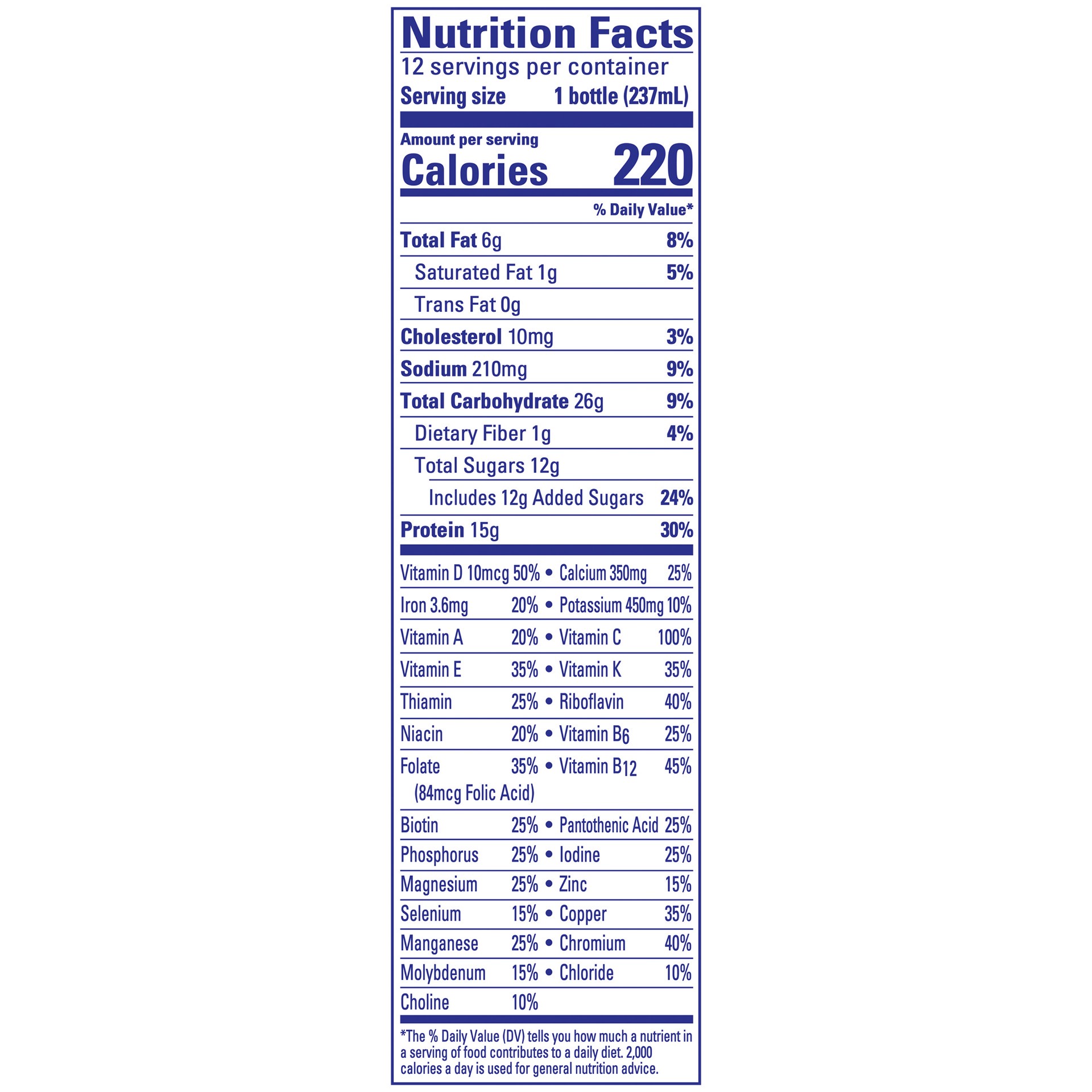 slide 5 of 5, Carnation Breakfast Essentials High Protein Ready to Drink Nutritional Breakfast Drink, Rich Milk Chocolate- 8 ct; 12 fl oz, 12 ct; 8 fl oz