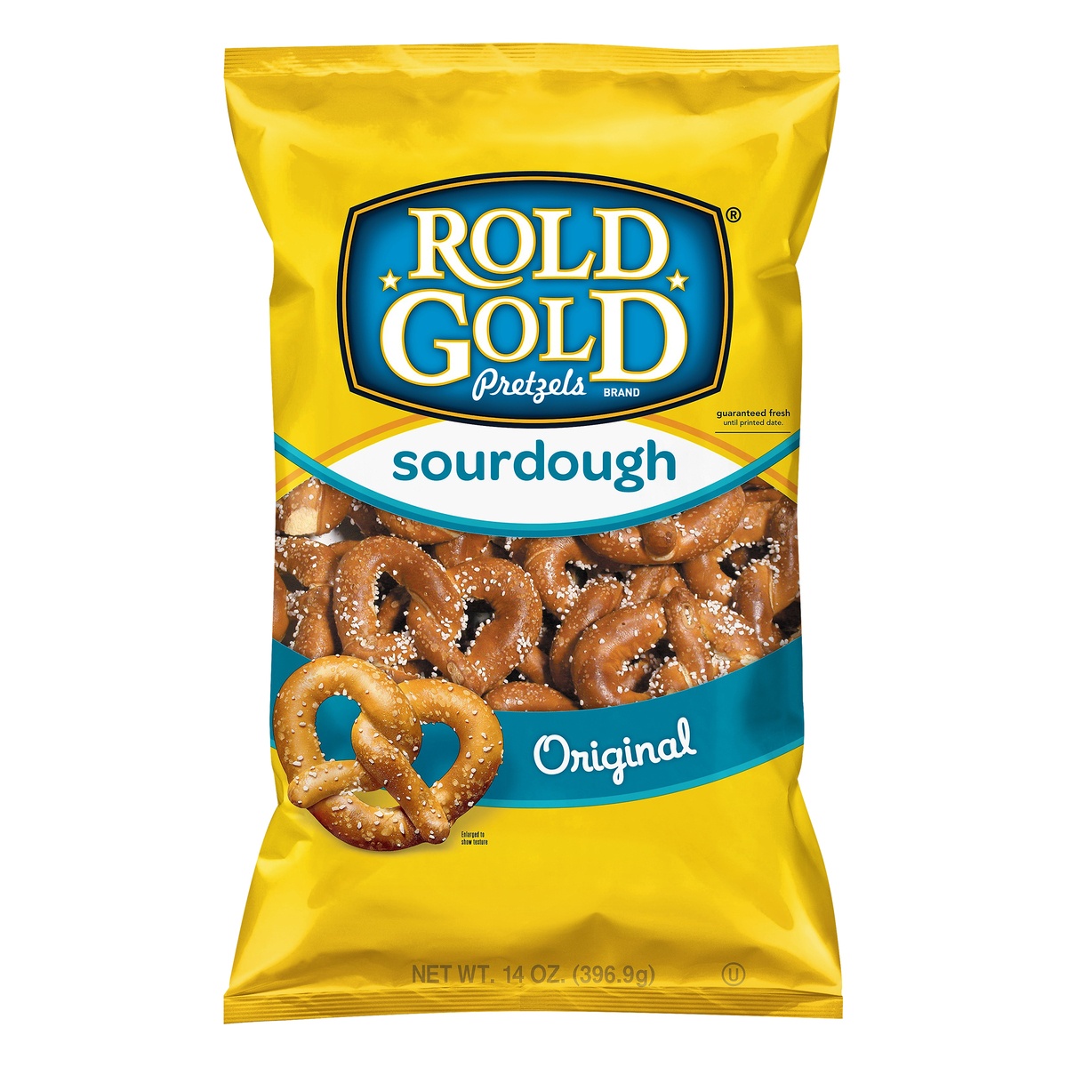 slide 1 of 4, Rold Gold Sourdough Pretzels, 14 oz