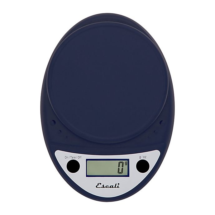 slide 2 of 5, Escali Primo Digital Kitchen Scale - Royal Blue, 1 ct