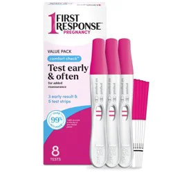 First Response Comfort Check Pregnancy Test - 8ct