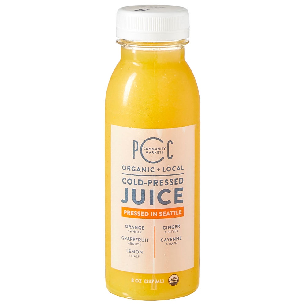 slide 1 of 1, PCC Organic Citrus Cayenne Juice, 8 fl oz