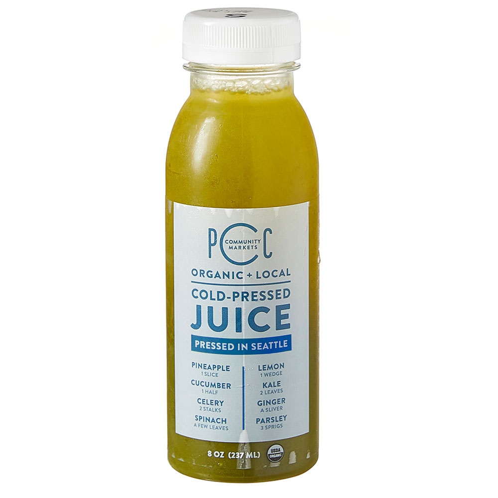 slide 1 of 1, PCC Organic Cucumber Kale Juice, 8 fl oz