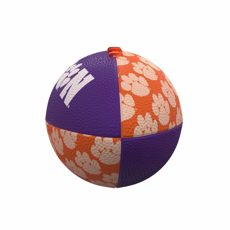 slide 3 of 3, NCAA Clemson Tigers Mini-Size Rubber Football: All Ages, NCAA Licensed, Rubber Shell, 1 ct