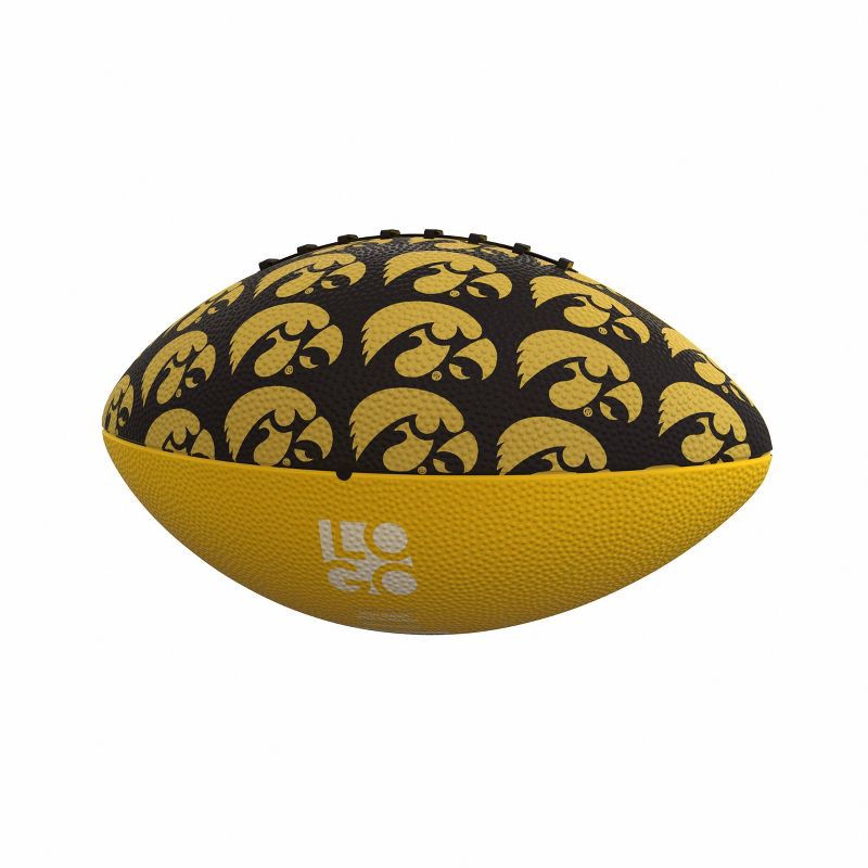 slide 2 of 3, NCAA Iowa Hawkeyes Mini-Size Rubber Football, 1 ct