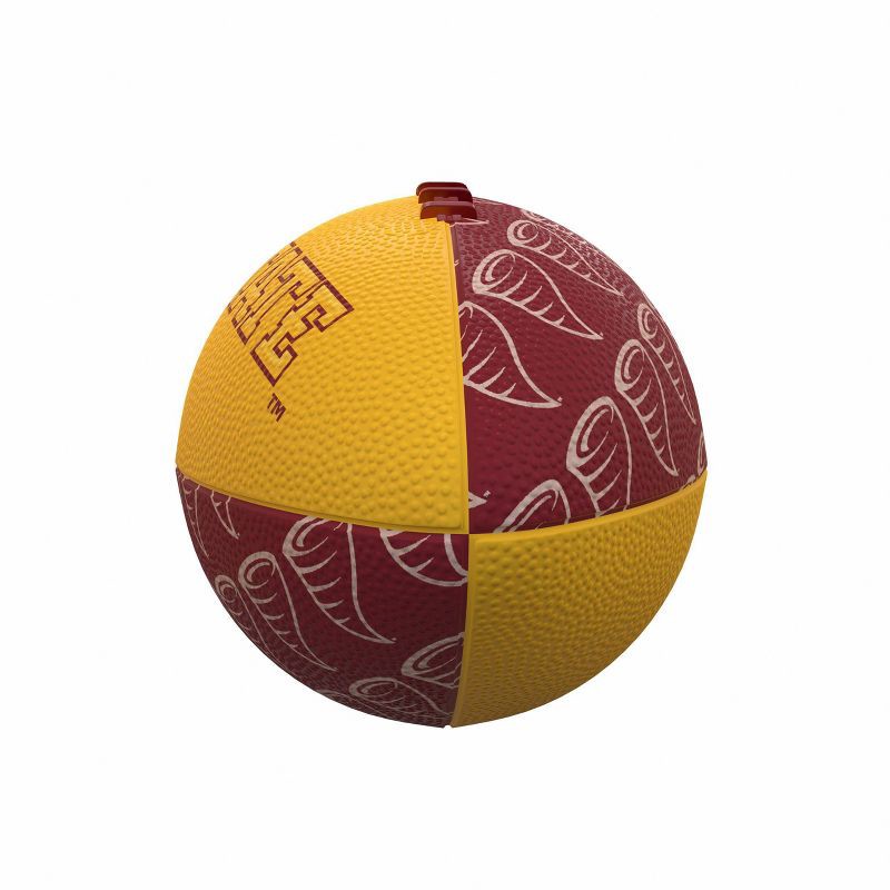 slide 2 of 3, NCAA Iowa State Cyclones Mini-Size Rubber Football: All Ages, NCAA Licensed, 1 ct