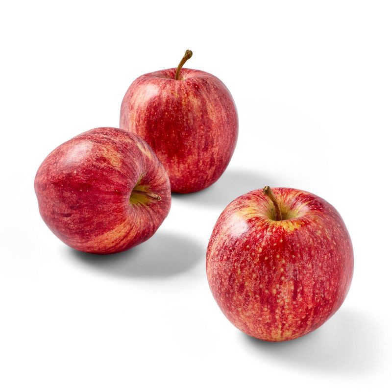 slide 3 of 5, Fresh Organic Gala Apples - 2lbs Bag - Good & Gather™, 2 lb