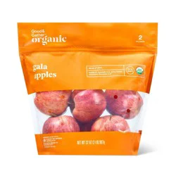 Fresh Organic Gala Apples - 2lbs Bag - Good &amp; Gather™