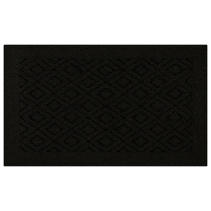 slide 1 of 1, Maples Rugs Diamond 20 X 30'' Tufted Accent Rug - Black'', 1 ct