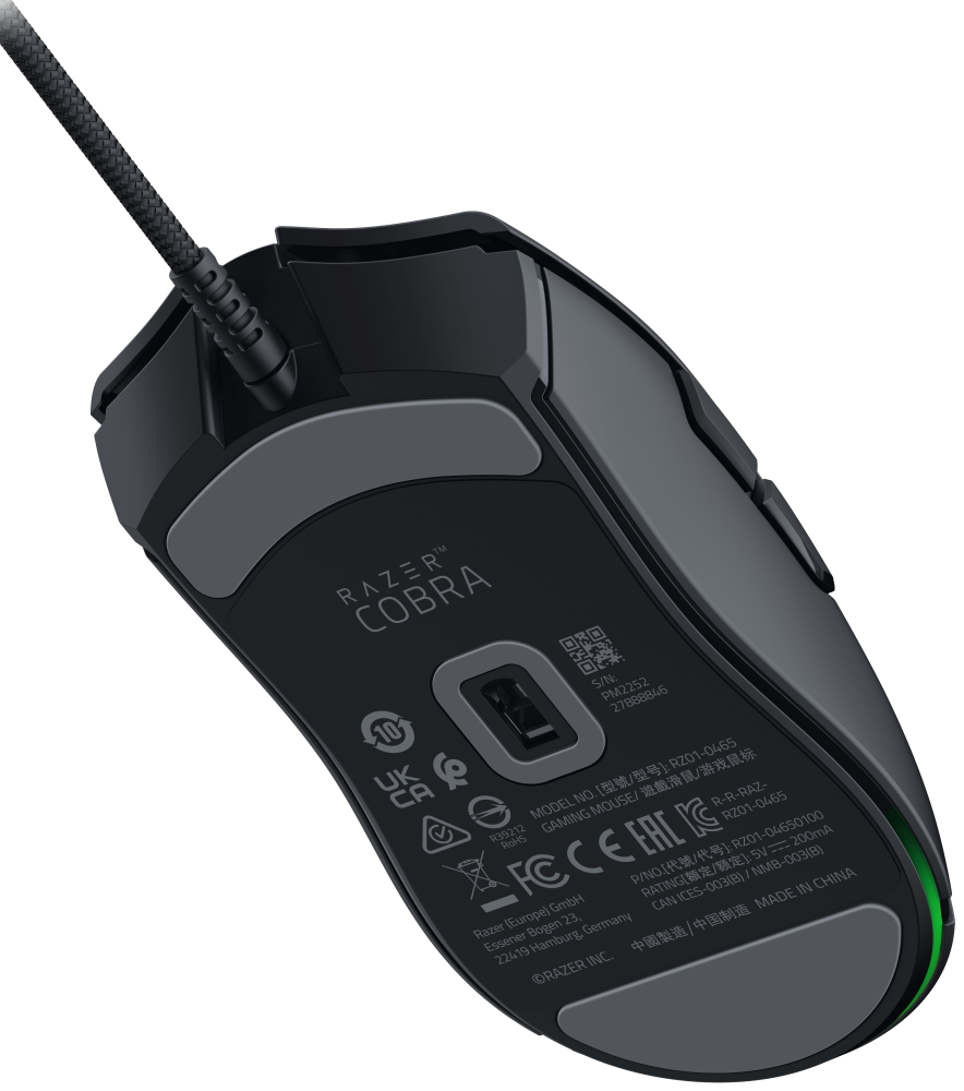 slide 3 of 4, Razer Cobra - Lightweight Wired Gaming Mouse, 1 ct