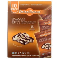 Drizzilicious S'mores Mini Rice Cake Bites Multipack - 7.4 oz