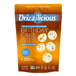 Drizzilicious Birthday Cake Bites 4 oz