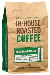 Central Market In-House Roasted Organic French Roast Coffee