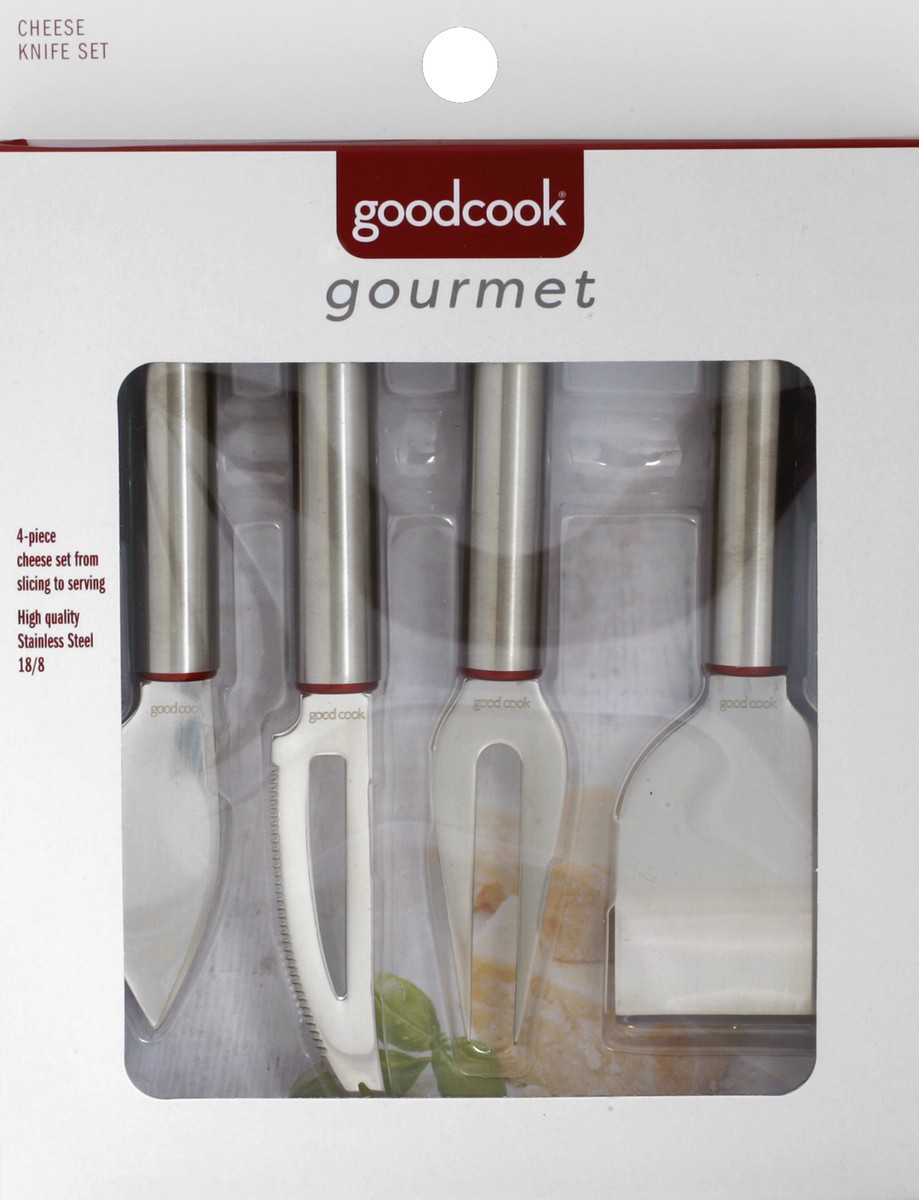 slide 1 of 5, Good Cook Gourmet Cheese Serving Set, 1 ct