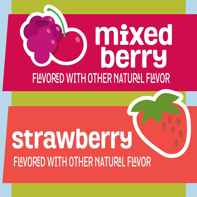 slide 5 of 8, Yoplait Simply Go-Gurt Mixed Berry/Strawberry Fat Free Kids' Yogurt - 40oz/20ct, 40 oz, 20 ct