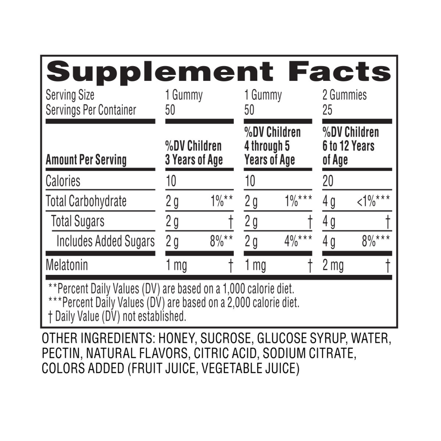 slide 3 of 8, Zarbee's Naturals Zarbee’s Kid’s Sleep Gummies with Melatonin, Drug-Free, Non-Habit Forming, Natural Berry, 50ct, 50 ct