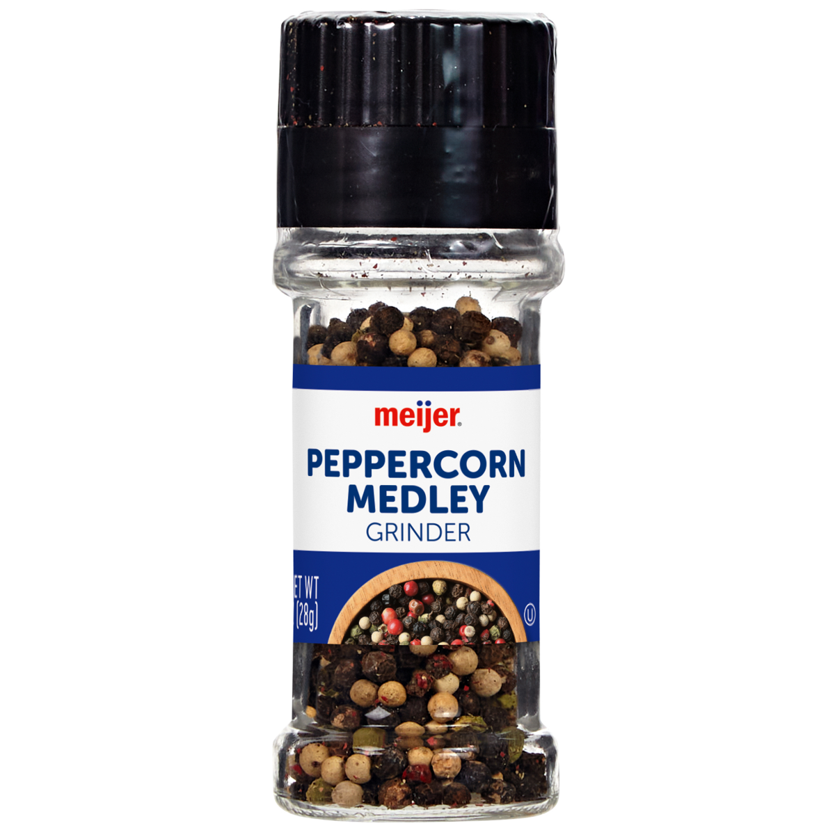 slide 1 of 5, Meijer Peppercorn Medley Grinder, 1 oz