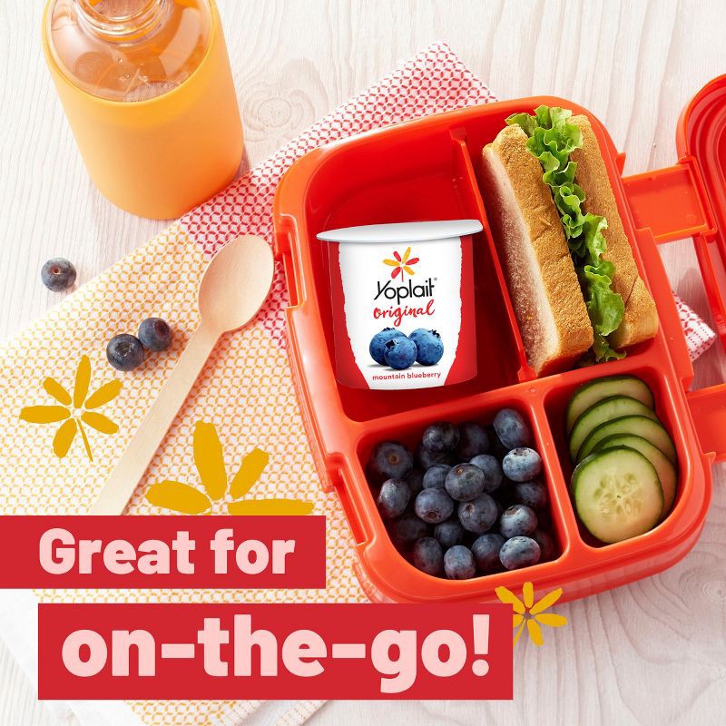 slide 6 of 10, Yoplait Original Mountain Blueberry & Mixed Berry Yogurt - 8ct/6oz Cups, 8 ct; 6 oz