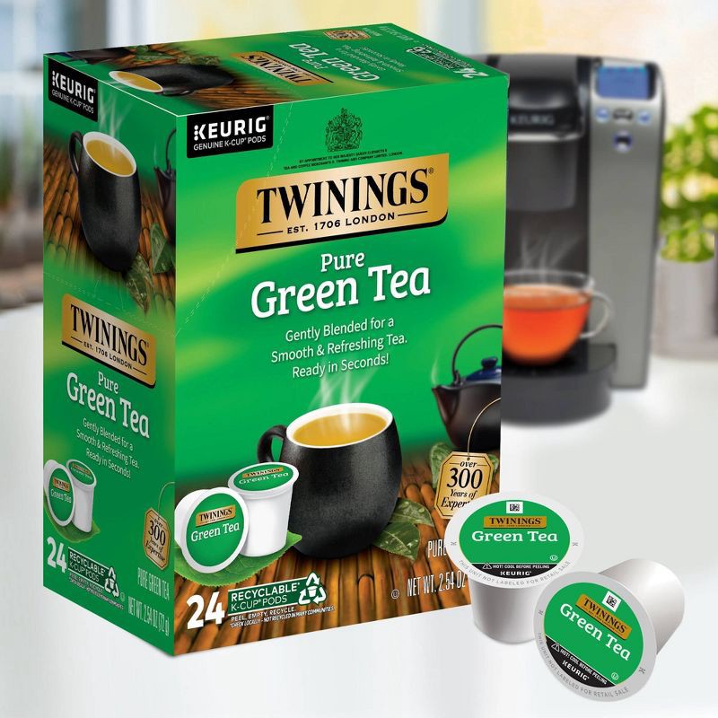 slide 3 of 6, Twinings Green Tea K-Cup - 24ct, 24 ct