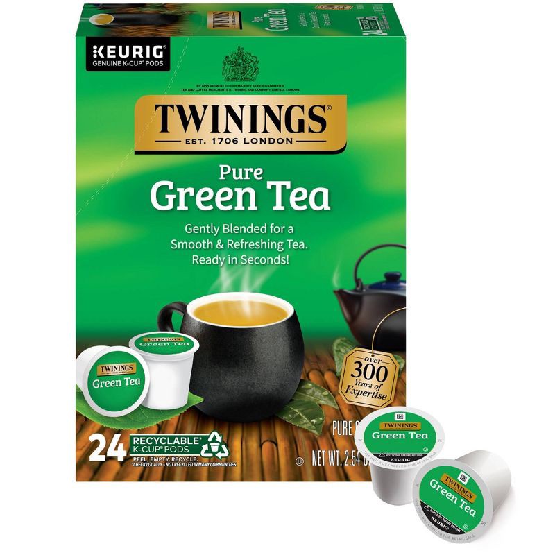 slide 1 of 6, Twinings Green Tea K-Cup - 24ct, 24 ct