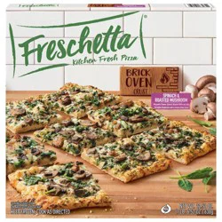 Freschetta Brick Oven Crust Spinach & Roasted Mushroom Pizza 22.52 oz