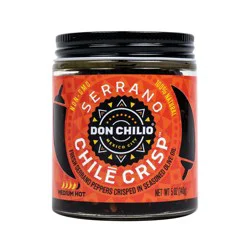 Don Chilio Medium Hot Serrano Chile Crisp 5 oz