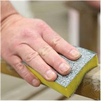 slide 7 of 29, Rustoleum Gator 3-Inch x 5-Inch x 1-Inch Premium Multi-Surface Sanding Super Sponge - 7300, 80 Grit, 1 ct