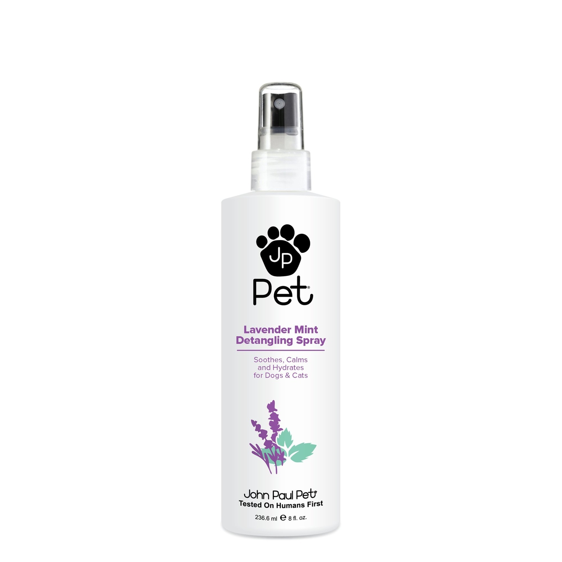 slide 1 of 1, John Paul Pet Lavender Mint Detangling Spray, 8 fl oz