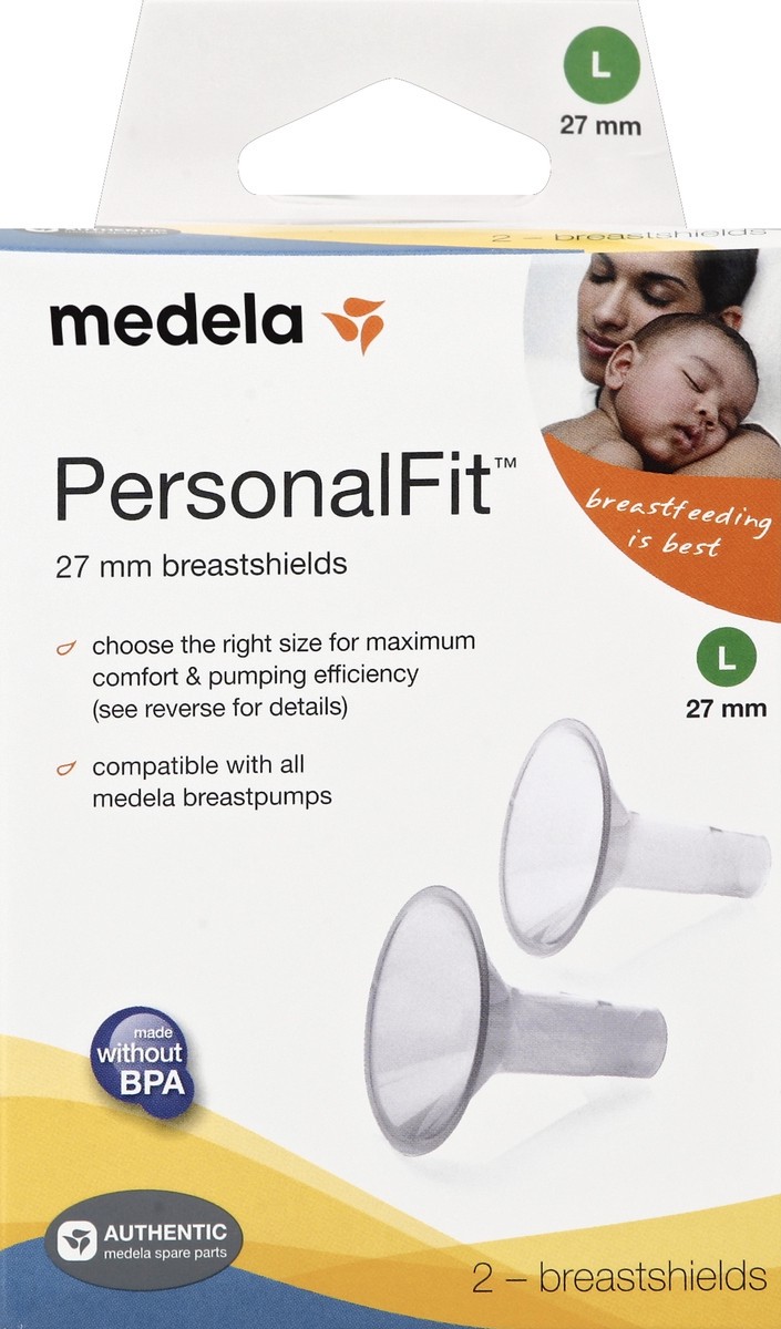 slide 4 of 4, Medela Breastshields 2 ea, 2 ct