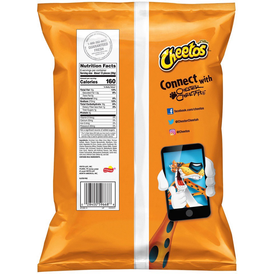 slide 31 of 68, Cheetos Puffs Cheese Flavored Snacks 8 Oz, 8 oz