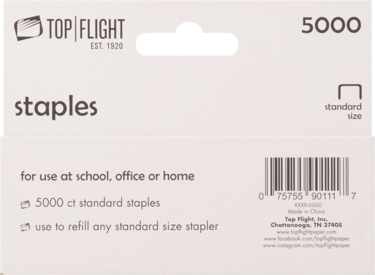 slide 4 of 12, Tf Staples Standard, 5000 ct