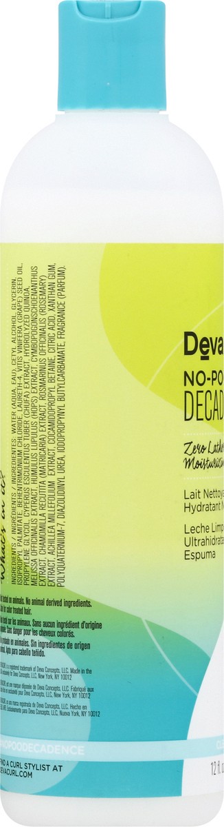 slide 8 of 10, DevaCurl Cleanser 12 oz, 12 oz