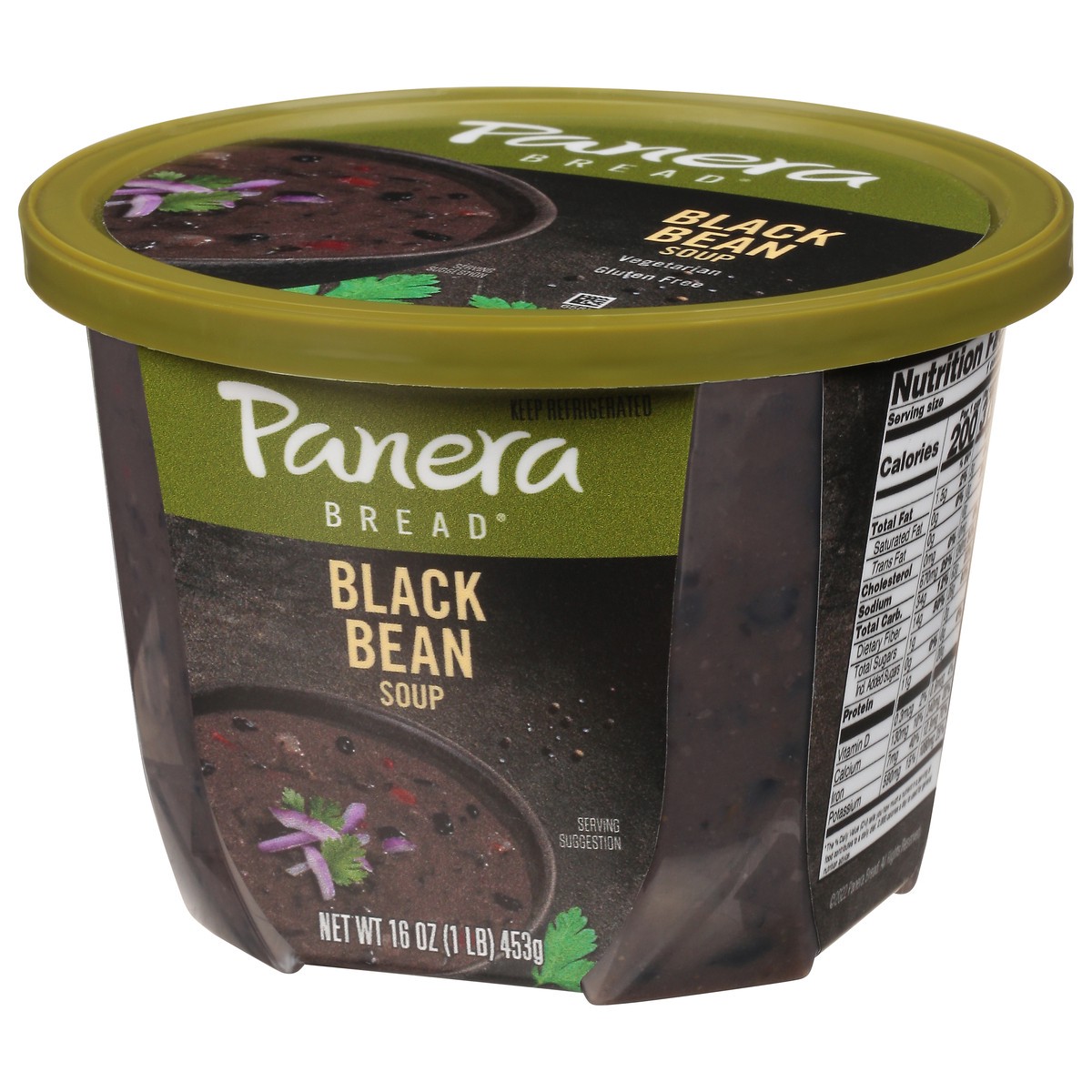 slide 11 of 11, Panera Bread Panera Soup Vegetarian Black Bean, 1 ct