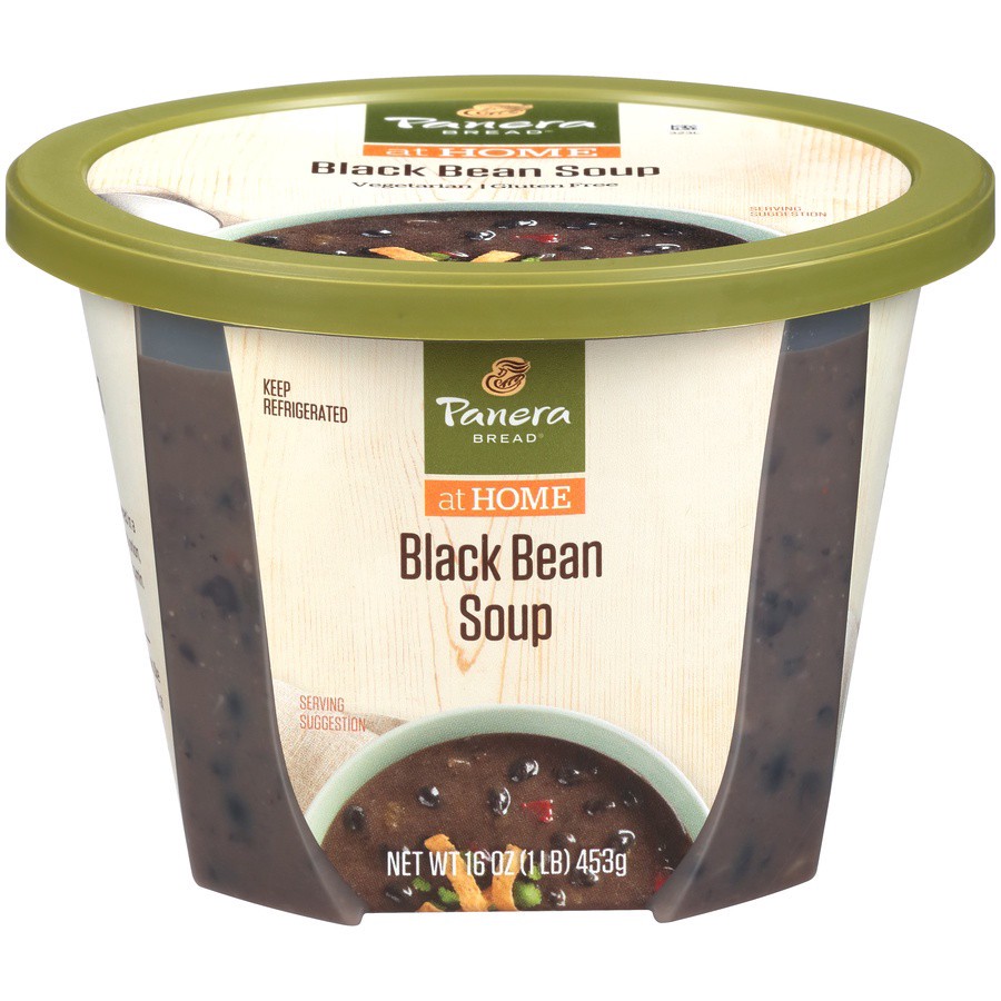 slide 1 of 11, Panera Bread Panera Soup Vegetarian Black Bean, 1 ct