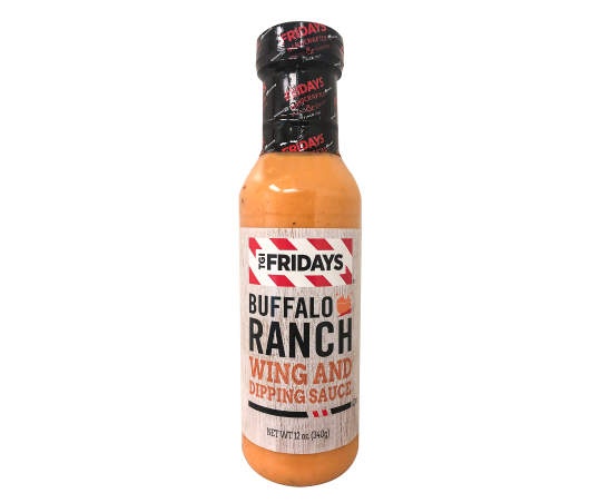 slide 1 of 1, T.G.I. Friday's Buffalo Ranch Wing & Dipping Sauce, 12 oz