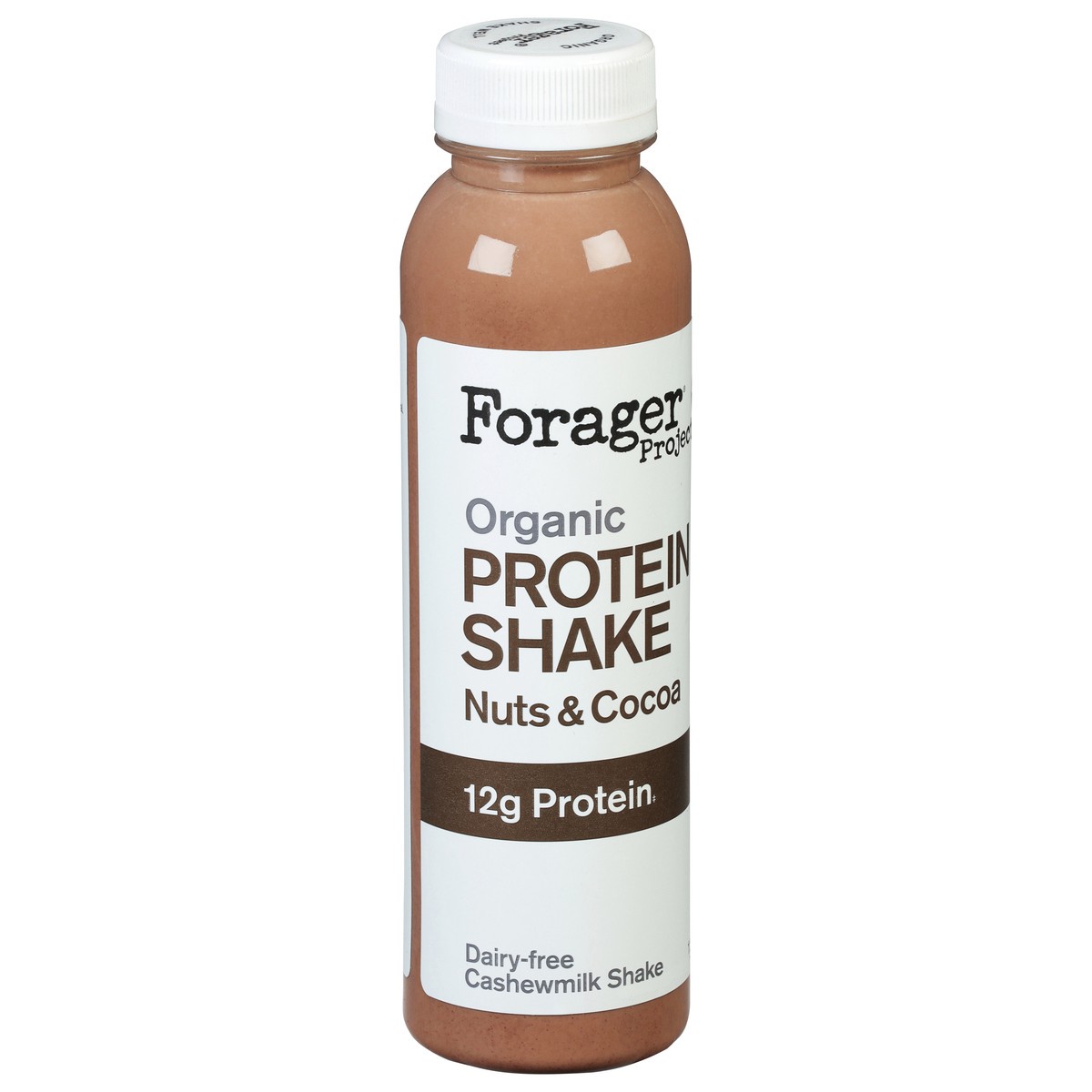 slide 6 of 9, Forager Project Organic Nuts & Cocoa Protein Shake 12 fl oz, 12 fl oz