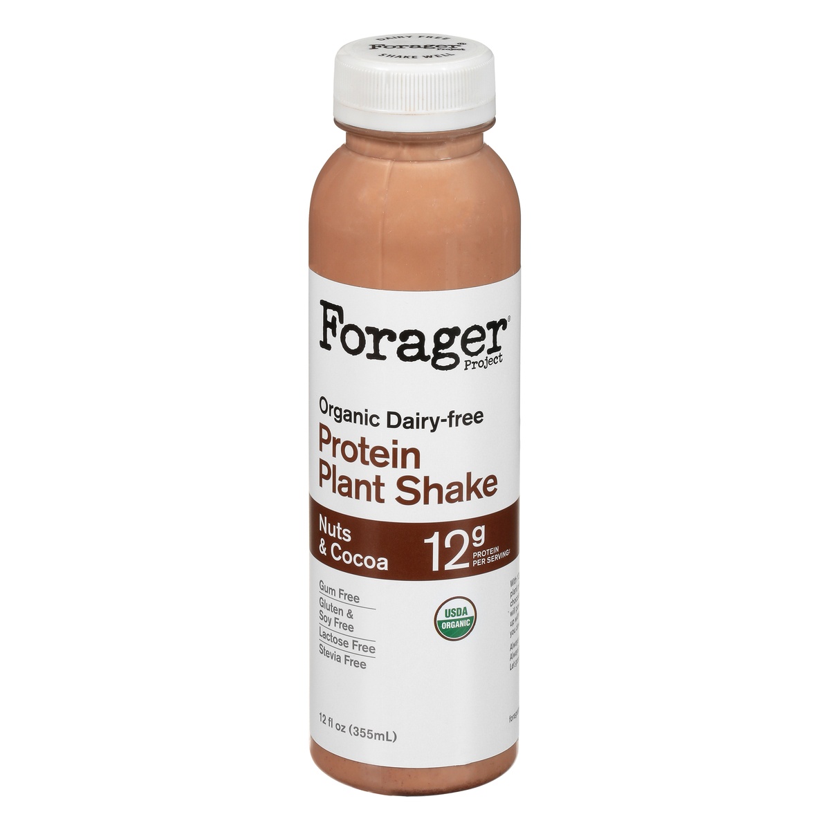 slide 1 of 10, Forager Project Nuts And Chocolate Dairy Free Shake, 12 fl oz