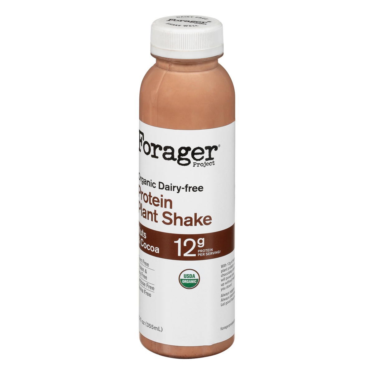 slide 3 of 10, Forager Project Nuts And Chocolate Dairy Free Shake, 12 fl oz