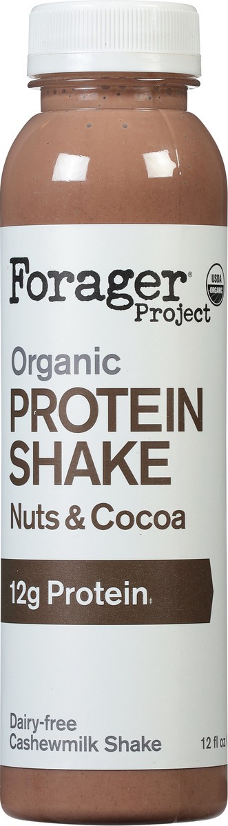 slide 8 of 9, Forager Project Organic Nuts & Cocoa Protein Shake 12 fl oz, 12 fl oz