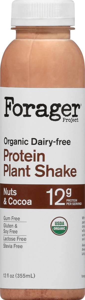 slide 9 of 10, Forager Project Nuts And Chocolate Dairy Free Shake, 12 fl oz