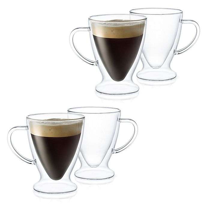 slide 3 of 5, JoyJolt Declan Espresso Cups, 4 ct