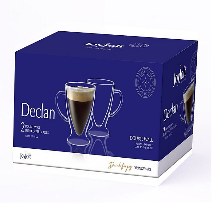 slide 5 of 5, JoyJolt Declan Espresso Cups, 4 ct