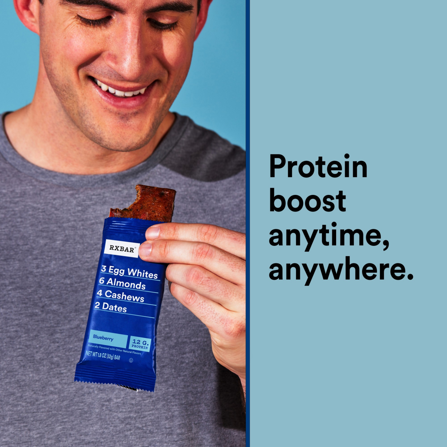 slide 3 of 8, RXBAR Blueberry Protein Bars, 5 ct