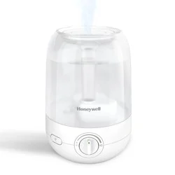 Honeywell Ultrasonic Egg Humidifier HUL545W: Cool Mist, Aromatherapy, No Filter, 36-Hour Run, 300-500 sq. ft. Room