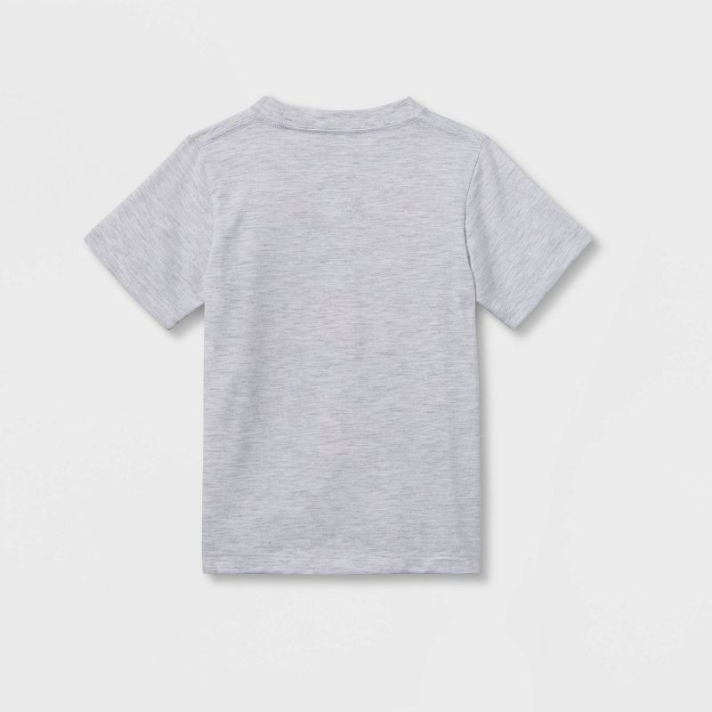 slide 2 of 3, Nickelodeon Toddler Boys' Teenage Mutant Ninja Solid T-Shirt - Gray 2T, 1 ct