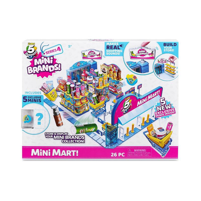 5 Surprise Mini Brands Series 4 Mini Mart 1 ct | Shipt