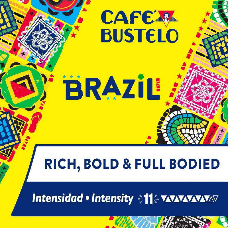 slide 4 of 4, Cafe Bustelo Café Bustelo Brazil Dark Roast Espresso Capsules - 10ct, 10 ct