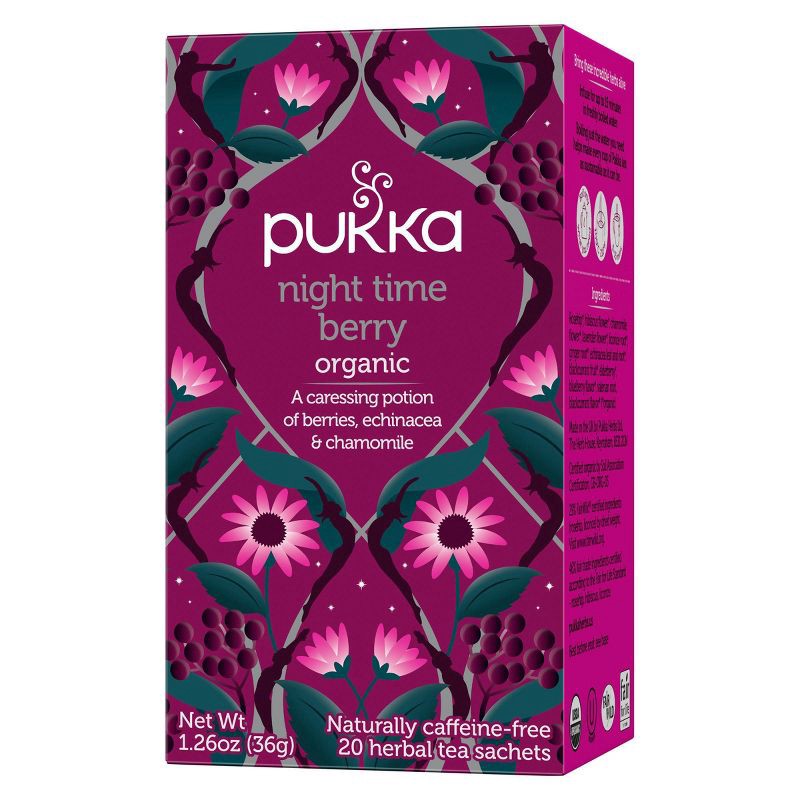 slide 3 of 5, Pukka Night Time Berry - 20ct, 20 ct