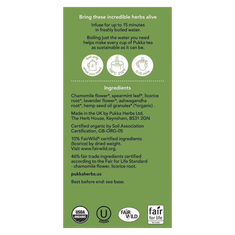 slide 4 of 5, Pukka TB Peace - 20ct, 20 ct