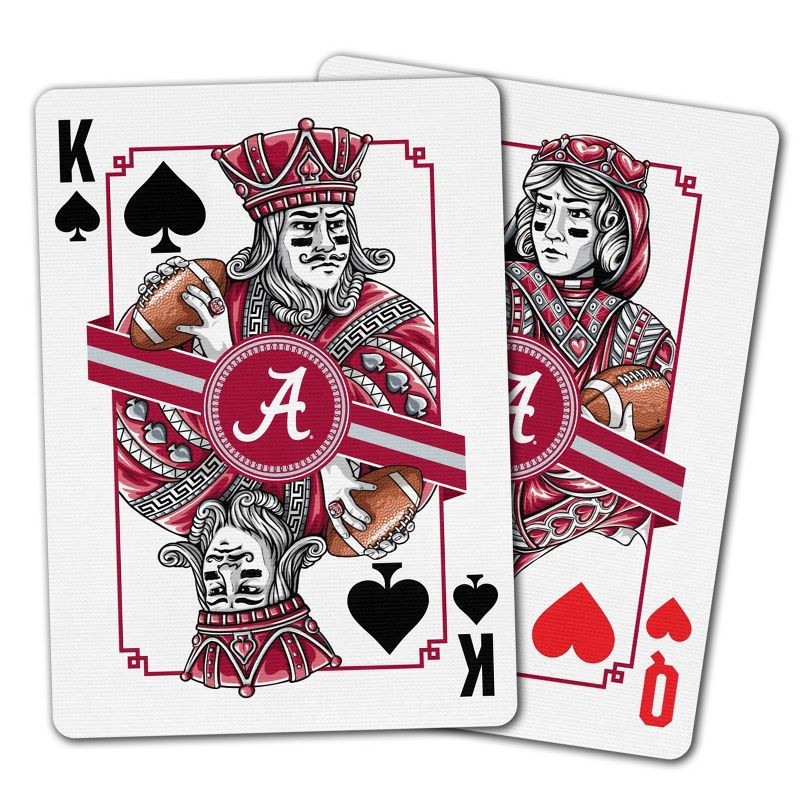 slide 3 of 5, NCAA Alabama Crimson Tide Classic Series Playing Cards, 1 ct